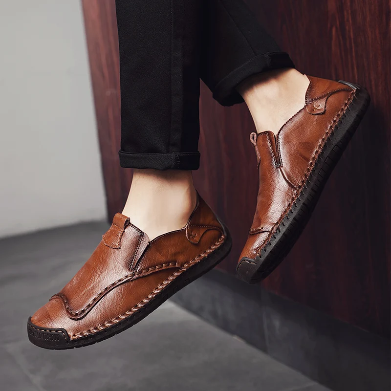

Zapatosflat 2020 masculino de hombre; ; cuero informales