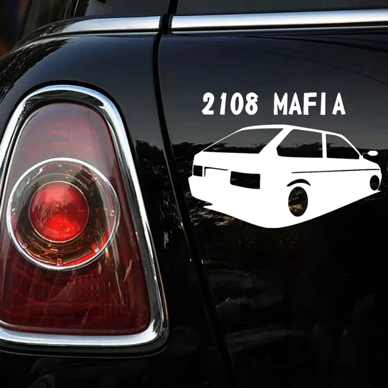 CK3206# наклейки на авто ВАЗ 2108 MAFIA водонепроницаемые машину наклейка для
