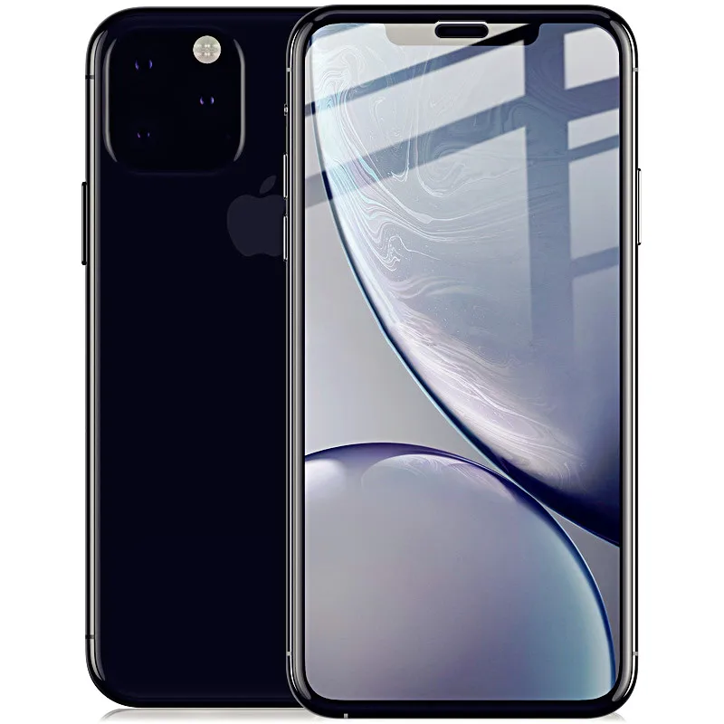 Imak Pro + полноэкранная панель клеевое закаленное стекло для iPhone 11 Max 3D изогнутые