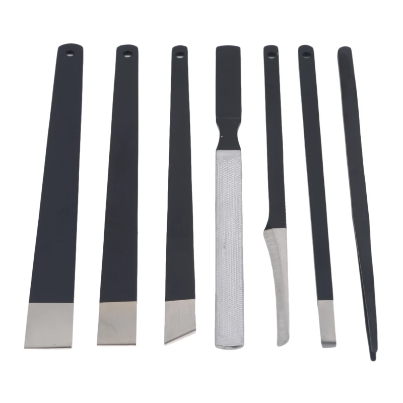 

Pro Toe Cuticle Knife Feet Pedicure Callus Rasp File&Shaver Foot Hard Dead Skin Corn Remover Nail Foot Care Tool Kit