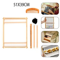 multifunctional diy wooden weaving loom hand knitting toys sewing accessories embroidery woven set