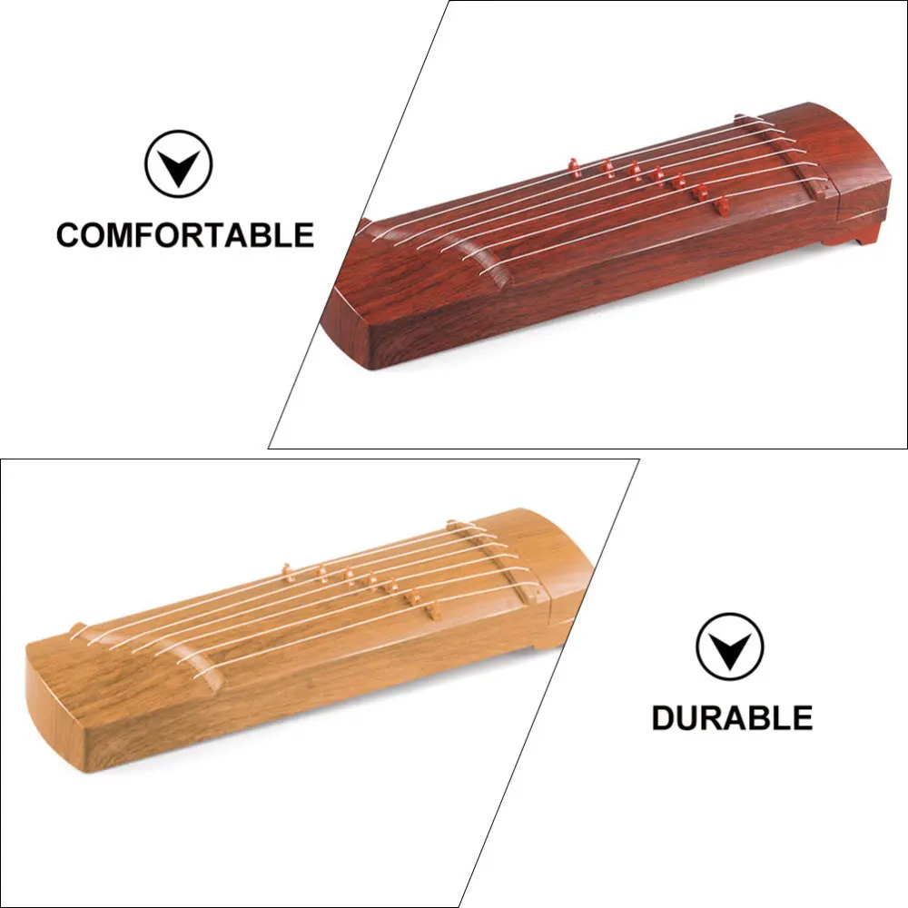 

1pc Wooden Musical Instrument Wooden Guzheng for Kids (Random Color)