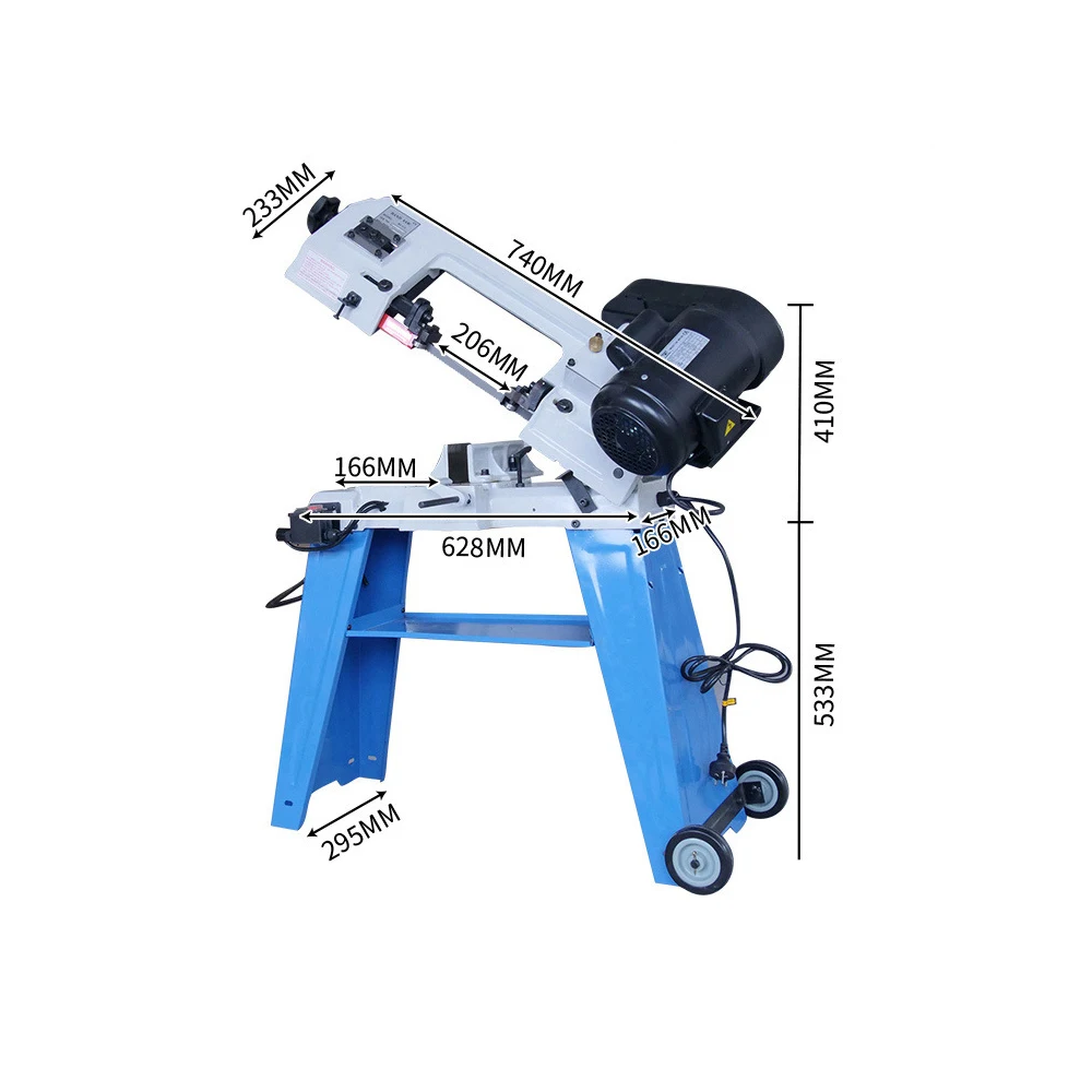 Горизонтальная Вертикальная ленточная пила для дерева металла стали