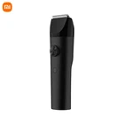 Машинка для стрижки волос Xiaomi Mijia, водонепроницаемый электрический триммер для волос, аккумуляторная бритва, для мужчин и семьи