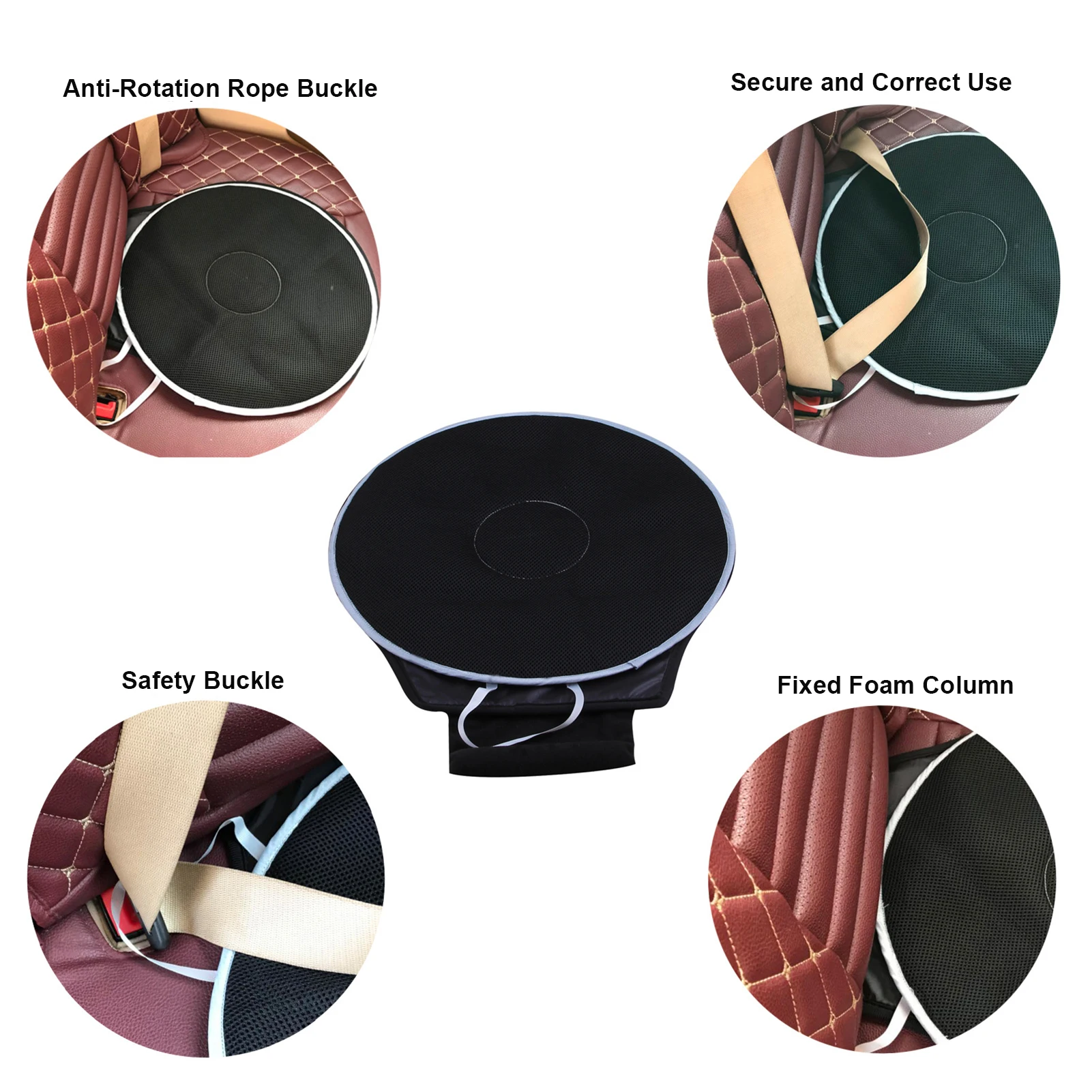 

Car Rotation Cushion Mobility Child Multi-functional Chair Seat Cushion Automotive Interior Supplies Drop Shipping