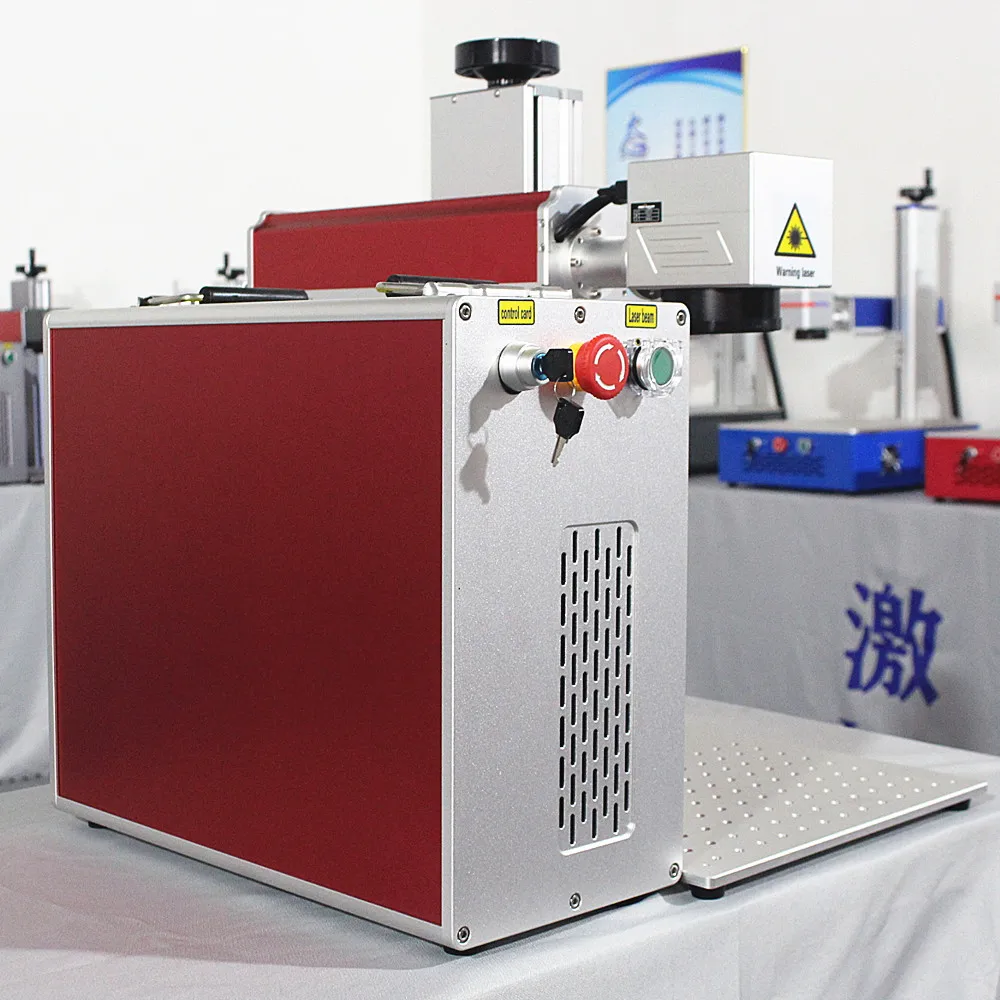 2020 new 30W fiber laser marking machine Rex metal engraving Russian local delivery price is reasonable | Инструменты