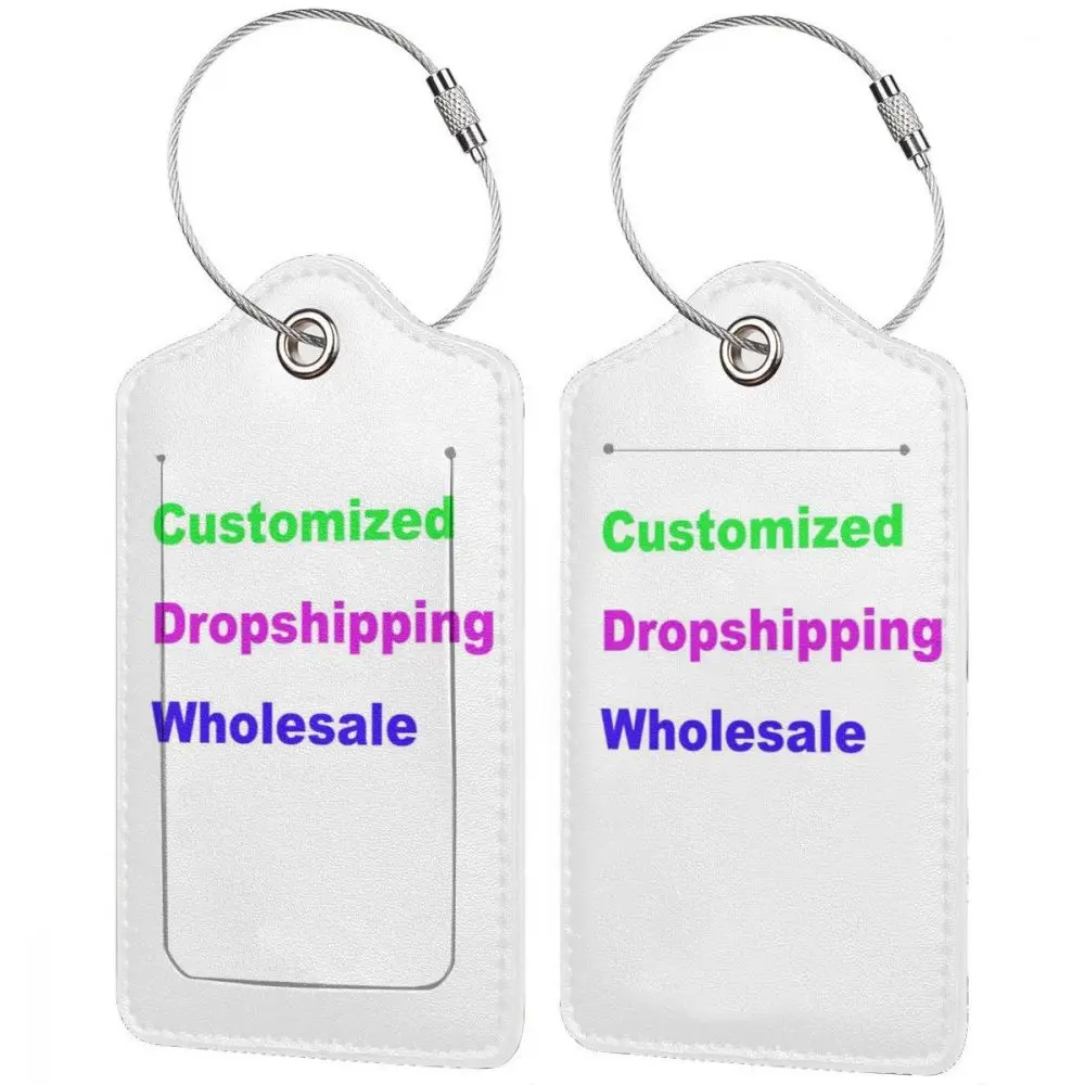 

Чемодан с бирками, набор кожаных ярлыков, Индивидуальные женские, мужские, Детские аксессуары для путешествий, оптовая продажа ярлыков для ...