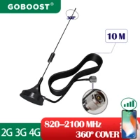 goboost 3g 4g network cellular amplifier indoor antenna 820mhz 2100mhz for signal booster internet lte dcs wcdma 900 1800 2100