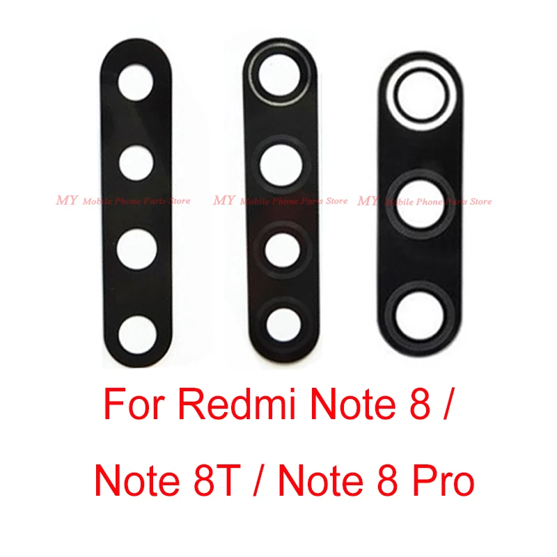 

Стекло для объектива задней камеры Xiaomi Redmi Note 8 8T Pro 8pro с наклейкой