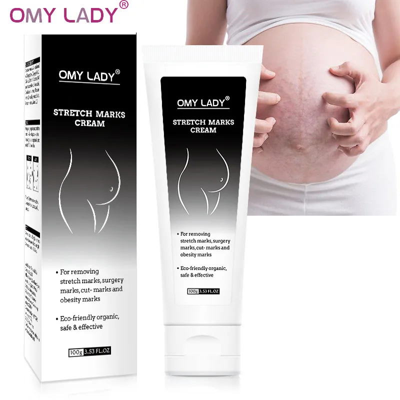 

OMY LADY Stretch Marks Cream Effective Remove Stretch Marks Fade Surgery Scar Obesity Marks Scar Removal Pregnant Skin Care