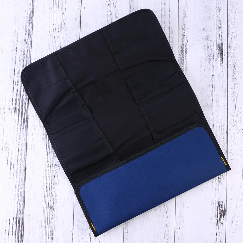 

Multi-Pocket Car Repair Tools Foldable Slide Bag Handheld Bag Auto Tool Organizer (Black)