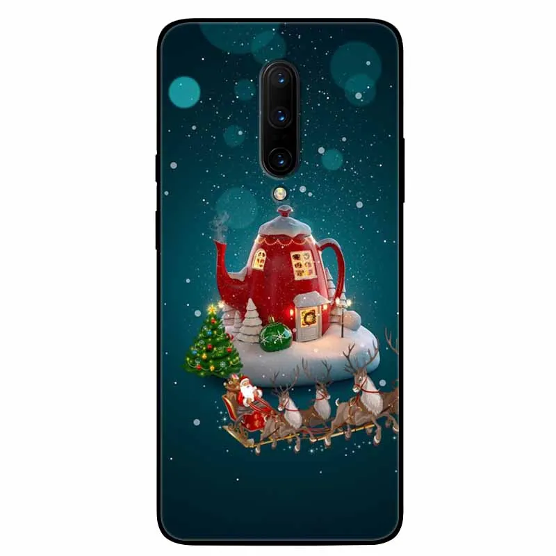 Чехол для Oneplus 7 T Pro Рождественская мягкая фотография One plus 8 9 чехол s 1 + 7Pro 7tpro 9Pro