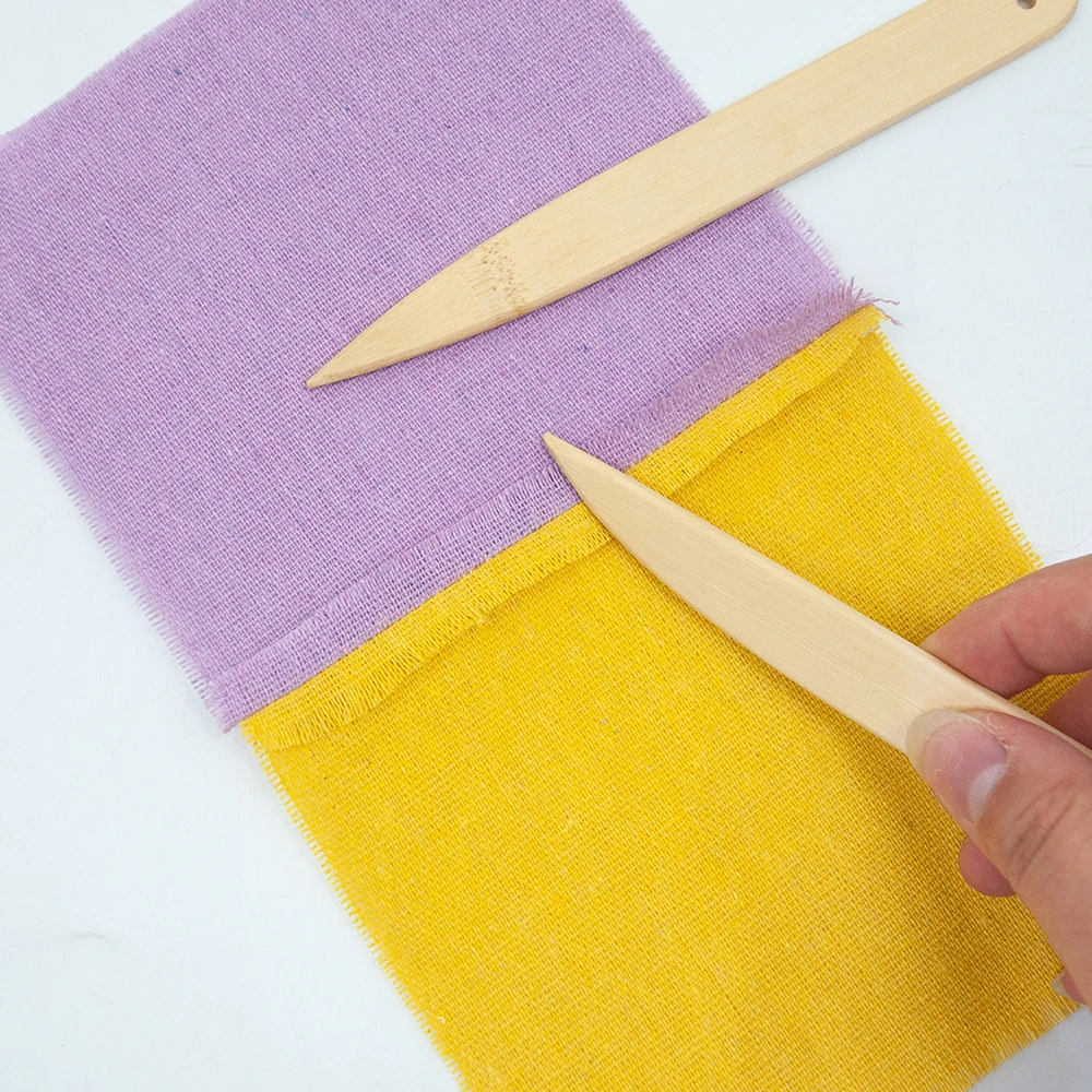 2 шт./компл. Бамбуковый материал 15 см отпечаток инструмент для лоскутного шитья