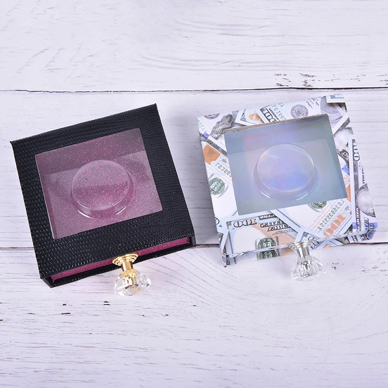 1 шт. хорошее качество полезный квадратный ящик для ресниц упаковочный чехол с