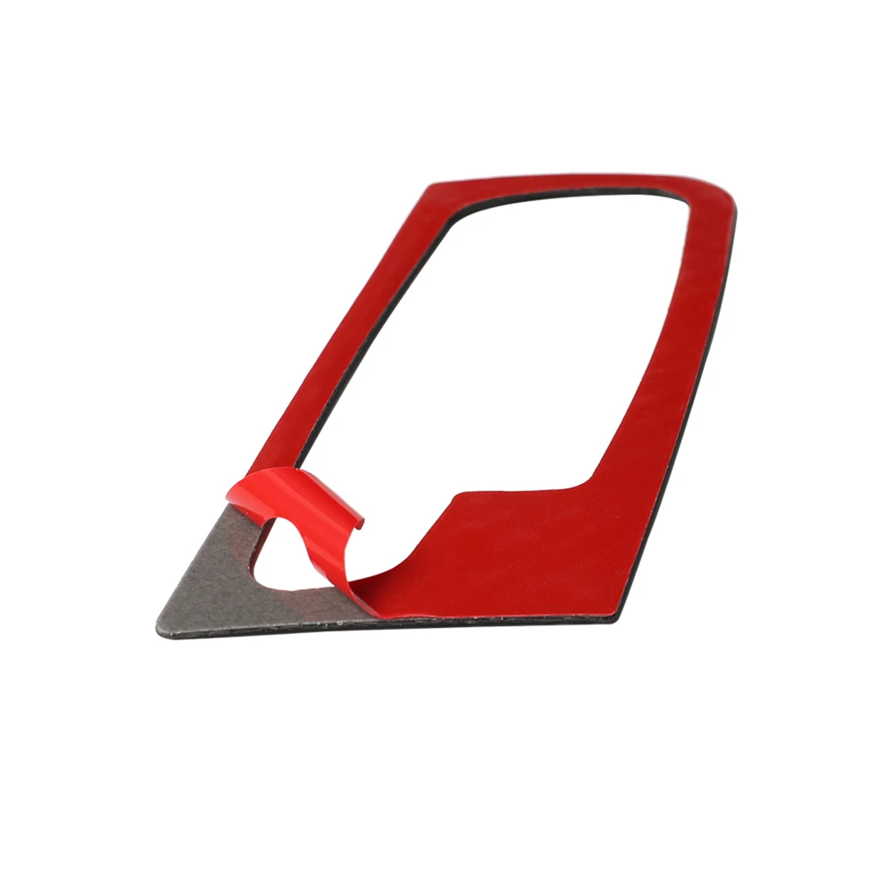 4 шт. наклейки на внутреннюю дверную ручку из углеродного волокна для BMW X5 E70 X6 E71