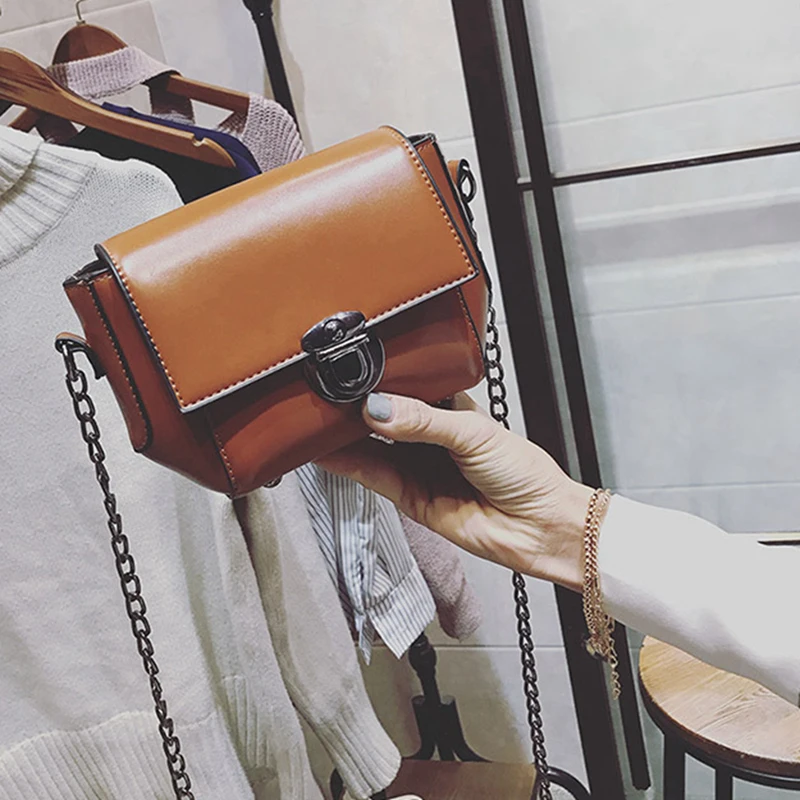 Повседневные винтажные женские сумки на плечо дизайнерские шикарные цепи