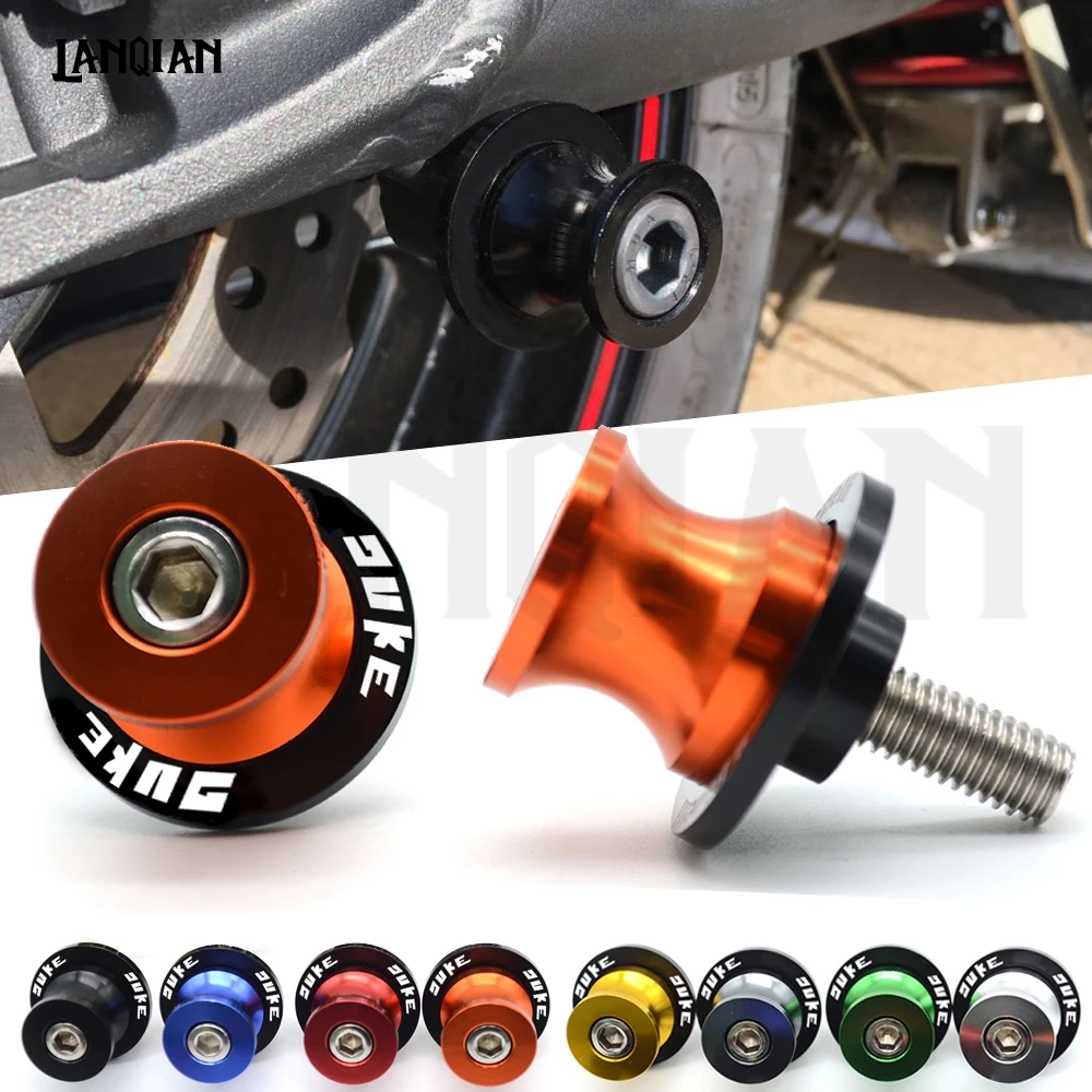 Для KTM Duke125 Duke200 Duke390 Duke 690 990 1290 Duke RC250 мотоциклетные маятниковые Катушки слайдер стенд винты CNC Duke аксессуары
