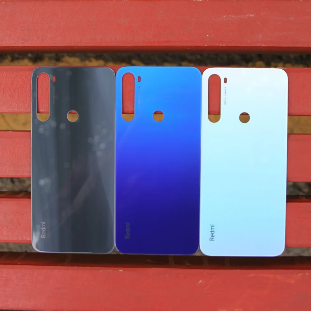 Xiao Mi Xiaomi Оригинальный чехол со стеклянной батареей для Redmi Note 8 T Note8T Задняя крышка