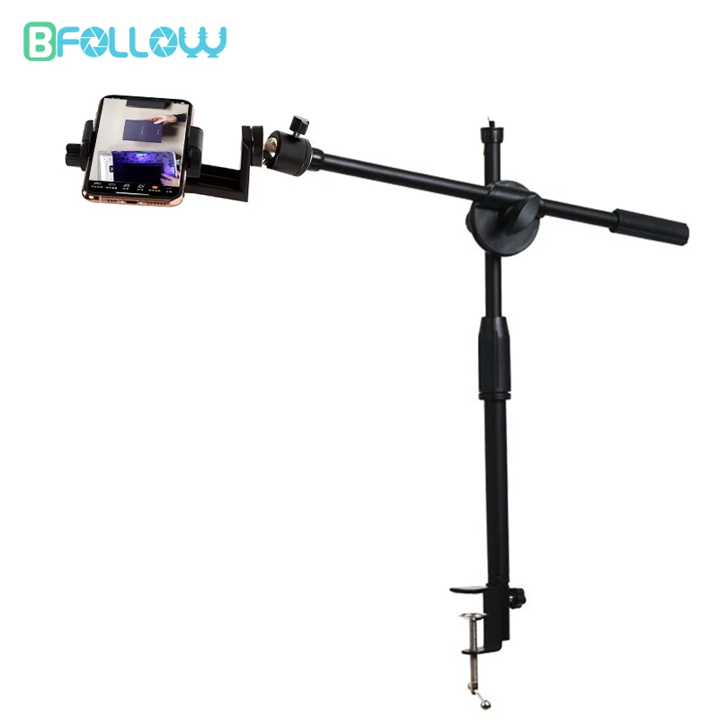 BFOLLOW настольное крепление с зажимом для съемки видео в верхней части 10 дюймов