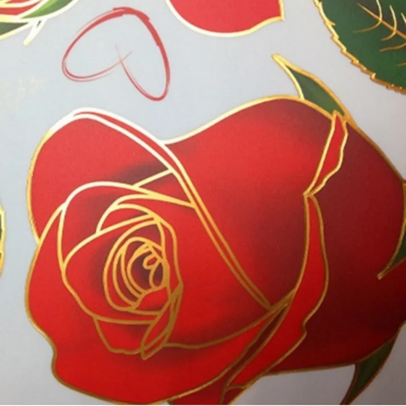 1 шт. красная роза милая Сова настенная наклейка для детской гостиной лампа и