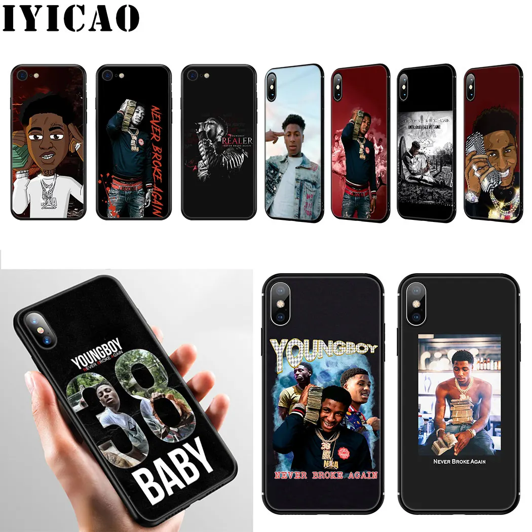 IYICAO YoungBoy ни разу не ломались снова Мягкий силиконовый чехол для телефона iPhone 11 Pro