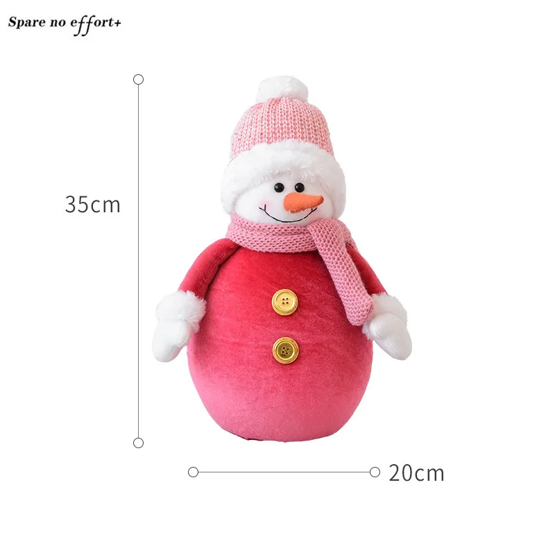 Рождественская Кукла-снеговик декоративное отельное Шторные 2021 Новый год