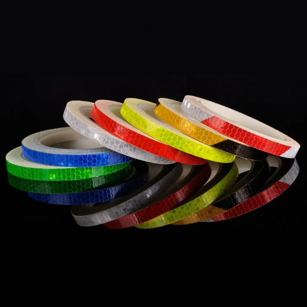

MTB Motorcycle Road Bike Decorative Reflective Sticker Luminous Safety Equipment Reflective Adhesive Night Riding Equipment