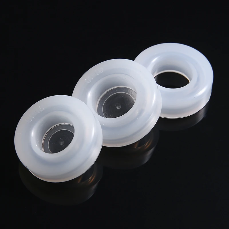 

3Pcs/set Transparent Round Shape Flexible Assorted Silicone Ring Mold For Making Resin Epoxy Jewelry DIY Tools 16/17/18mm