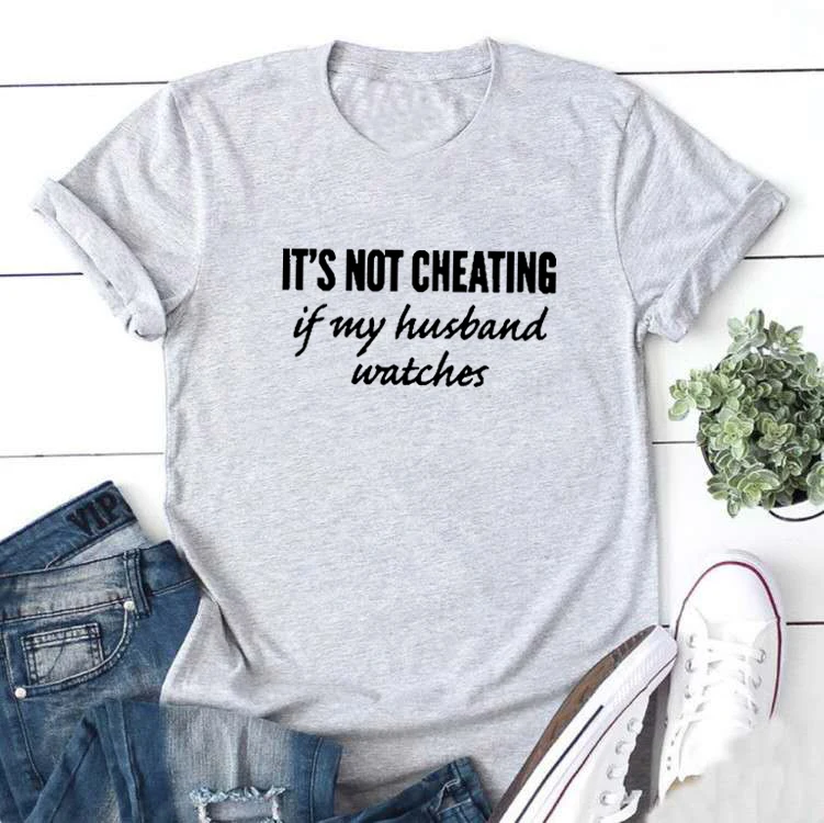 Женская футболка с коротким рукавом Mrs win it NOT jouring белая свободная базовая женская