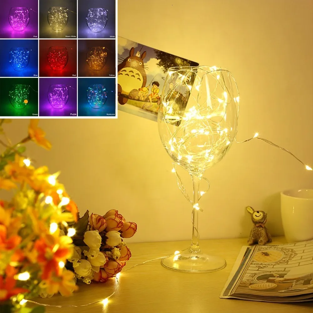 2 метра светодиодные гирлянды сказочные огни для свадьбы рождественской