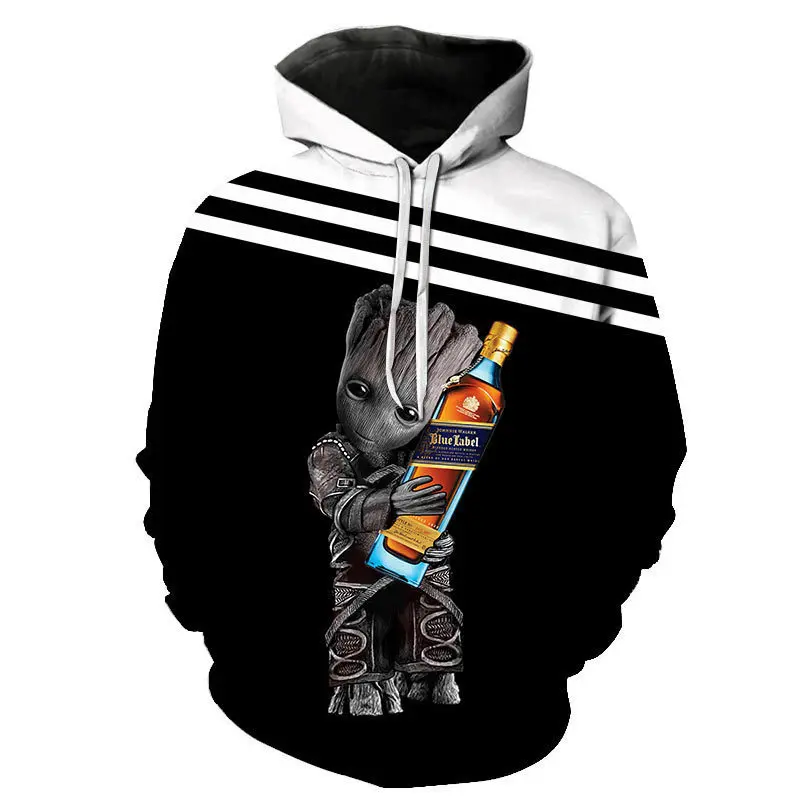 

The new 2021 ents bring a hooded sweatshirt tide of 3 d digital printing fashion men hoodies jackets