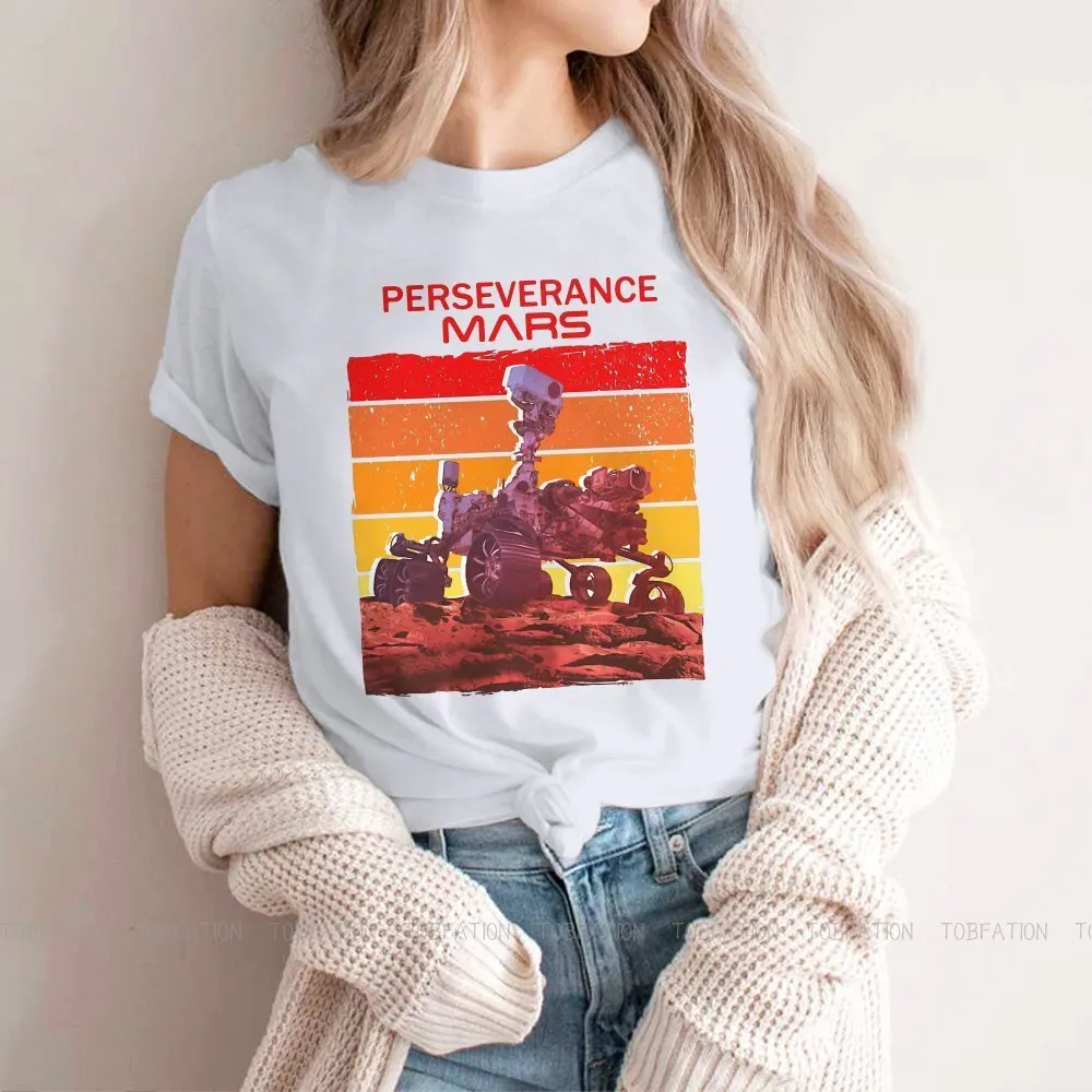

Mission Women's T Shirt Mars 2020 Perseverance Exploration Girls Tees Kawaii Cotton Tops Graphic Tshirt Oversized Fashion