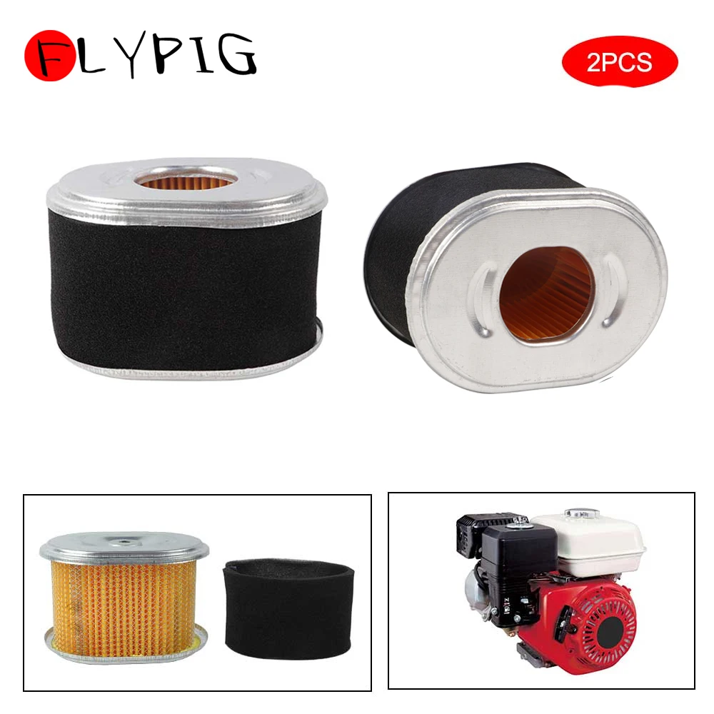 2 шт. воздушный фильтр для Honda 5 6. 5hp GX140 GX160 GX200 элемент двигателя|air filter cleaner|cleaner air