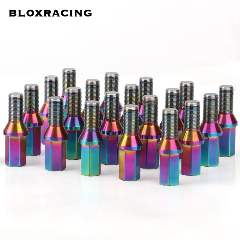 10/16 / 20 шт GR5 титановый сплав кованые автомобильные винтовые гайки M14 * 1 5/M14*1 25 |