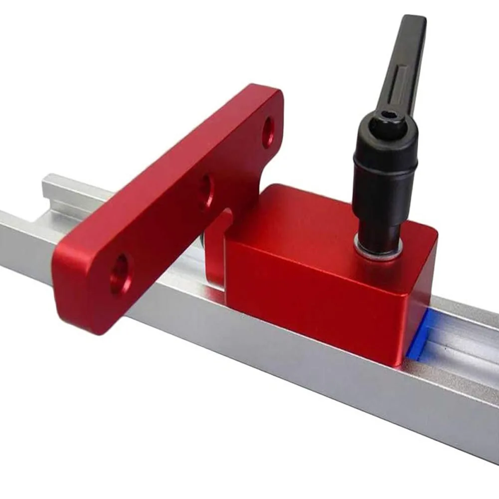 

30 Type Woodworking Chute Special Limiter Aluminium Alloy T-tracks Woodworking Standard Miter Track Stop Woodworking Tool