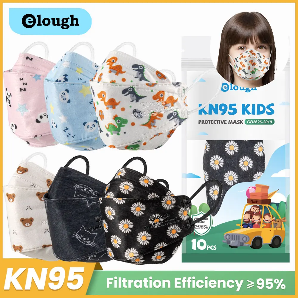 

Masque Enfant FFP2 Niños Mascarilla FPP2 Homologada KN95 Masks Children's Face Mask Resuable 4 Layers Kids ffp2mask Certified