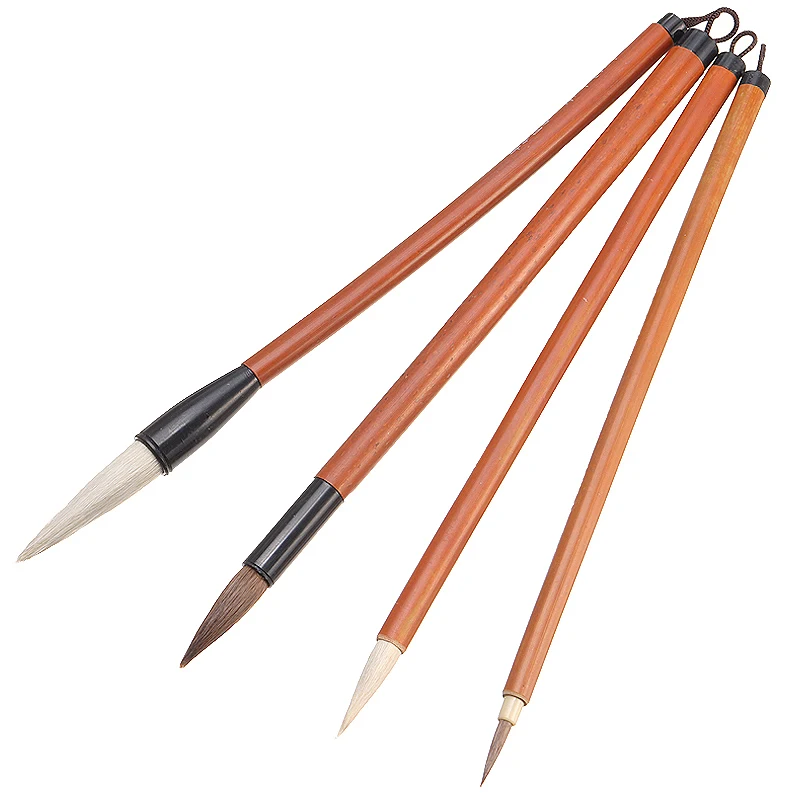 Кисти для рисования китайские 4 шт. | Дом и сад