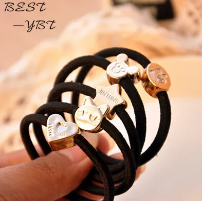 Резинка для волос черная |