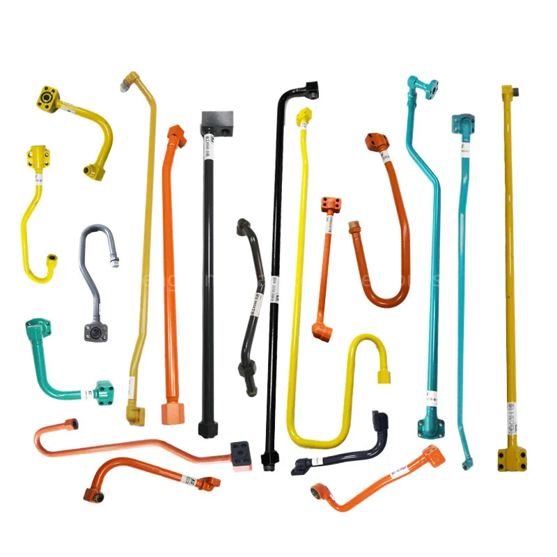 

Daewoo Doosan E Hitachi Sany Kobelco Komatsu XCMG Forearm Cylinder Oil Inlet Pipe Oil Return Iron Pipe Clamp Excavator Parts