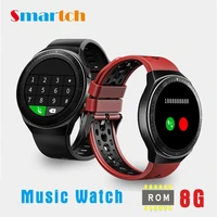mt3 smart watch 8g memory music and sound record storage bluetooth call smartwatch for men women blood pressure fitness tracker