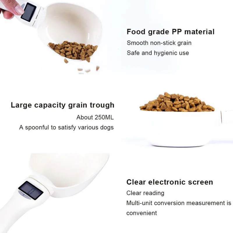 

500g/0.1g Digital Measuring Spoons LCD Display Electronic Spoon Weight Volumn Food Weighing Scale 2021