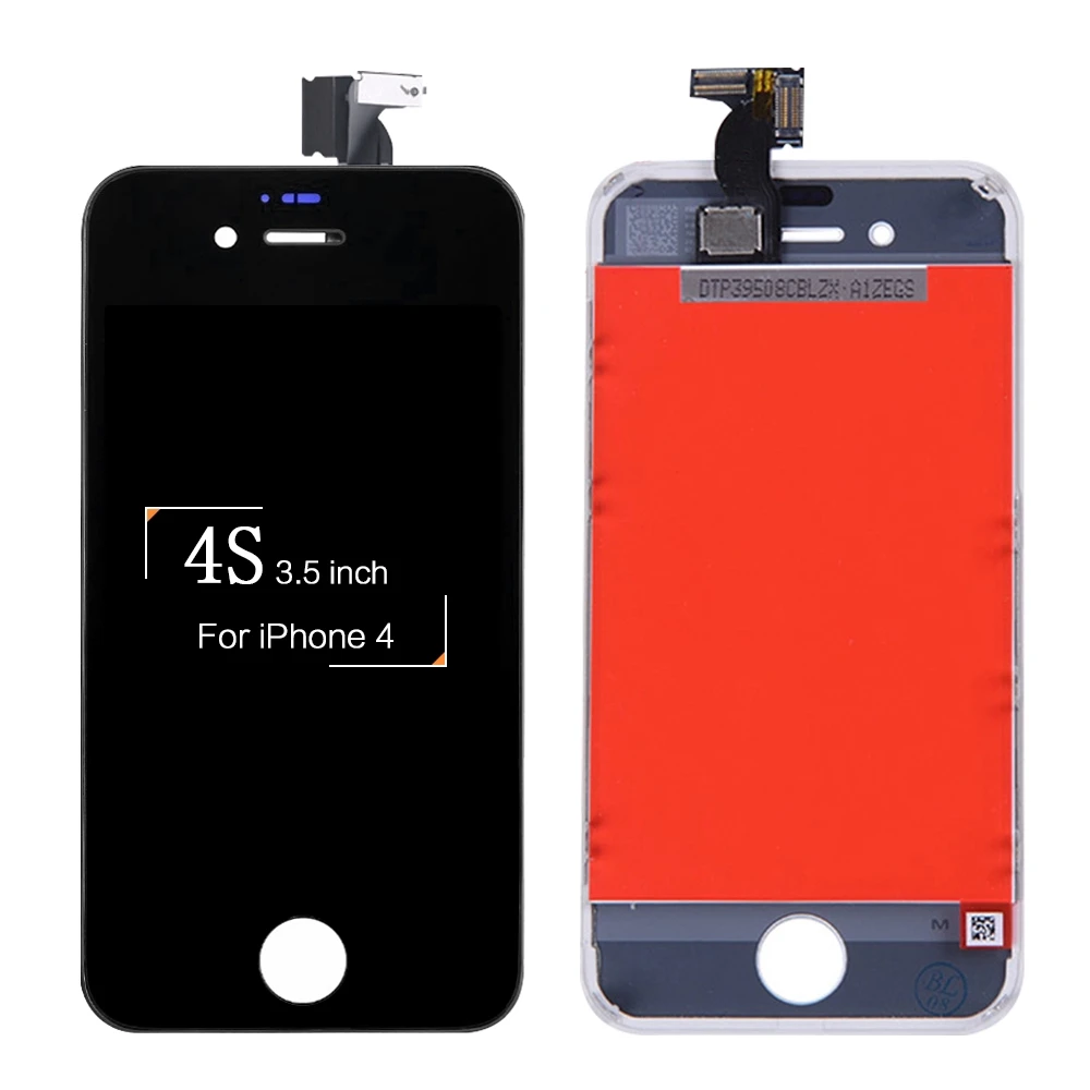 ЖК-дисплей для iPhone 4 дигитайзер сенсорного экрана без битых пикселей запасные