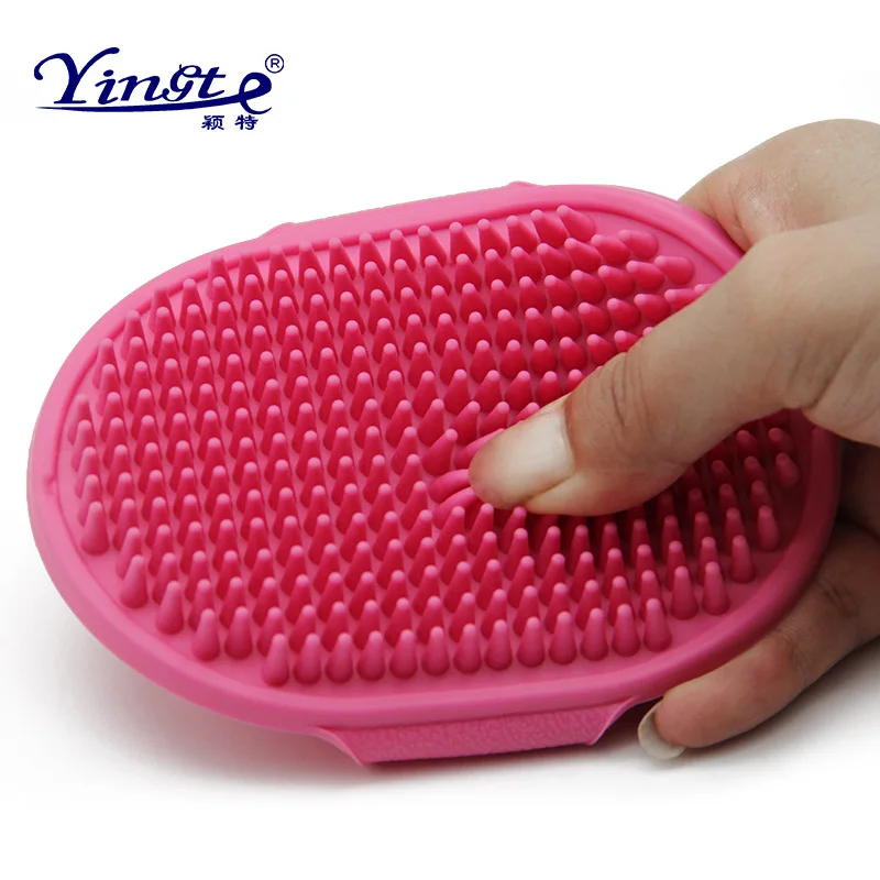 Щетка для ванной домашних животных щетка собак и кошек массажная резиновая