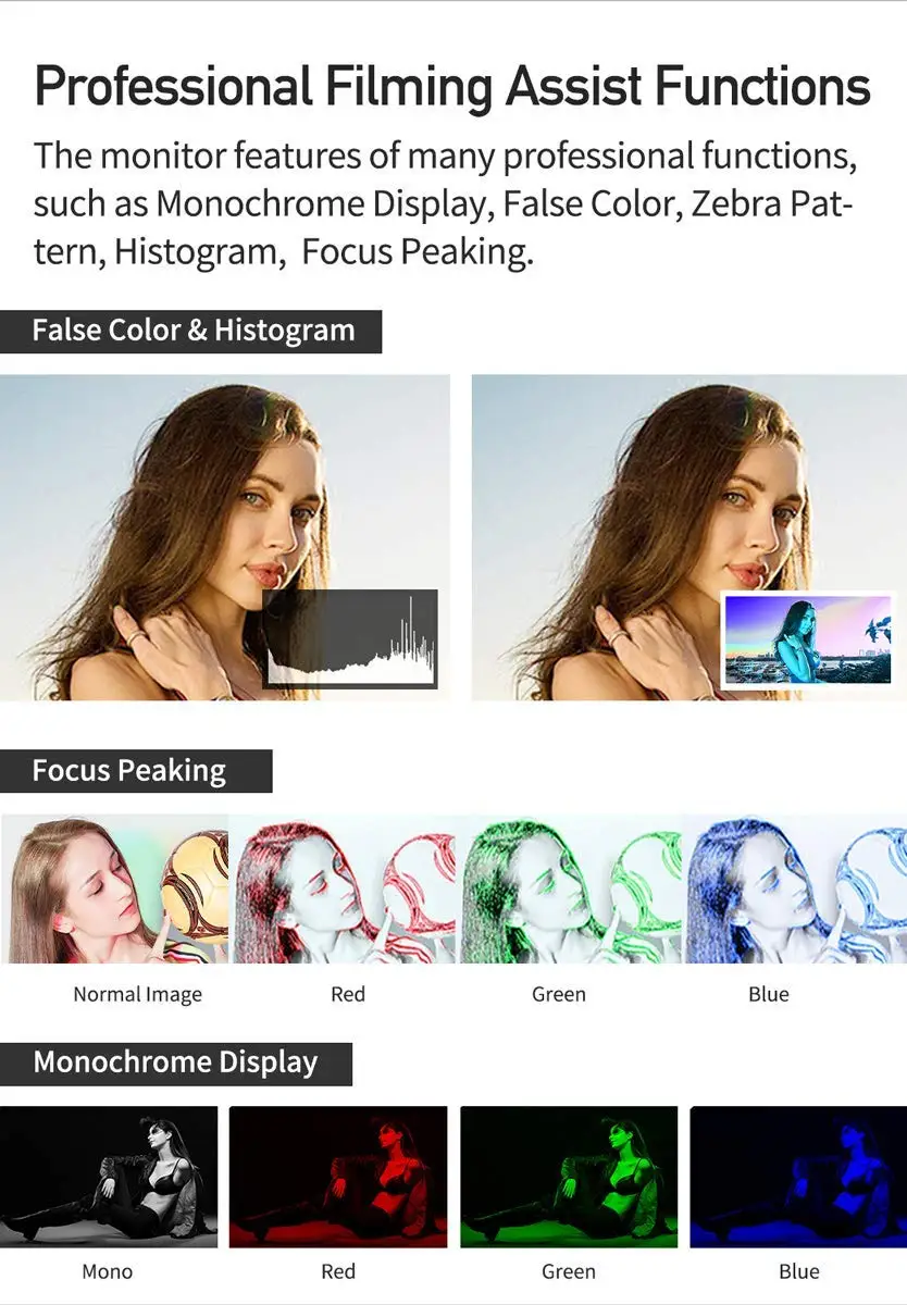 Desview Mavo-P5 5," монитор поля камеры, экран IGZO 1920*1080 с входом 4K HDMI для DSLR-камеры-полевой монитор