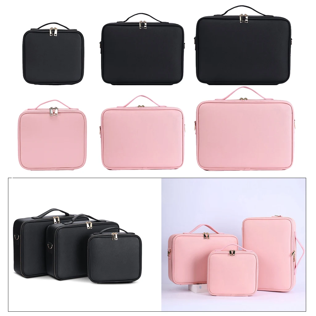 

Protable Travel PU Cosmetic Bag Case Waterproof Storage Tote Bag