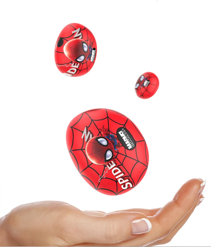 Беспроводные bluetooth-наушники Spider man TWS настоящая Беспроводная стереогарнитура