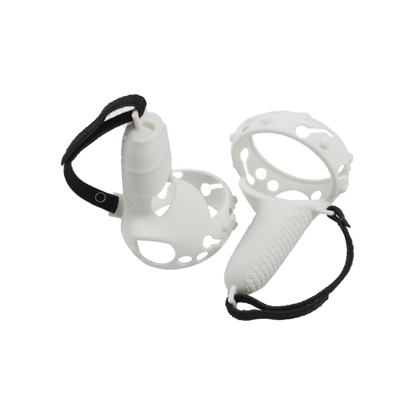 

VR Accessories For Oculus Quest 2 VR Controller Cover Silicone Handle Grip Cover Protective Sleeve Skin Handle Grip Covers