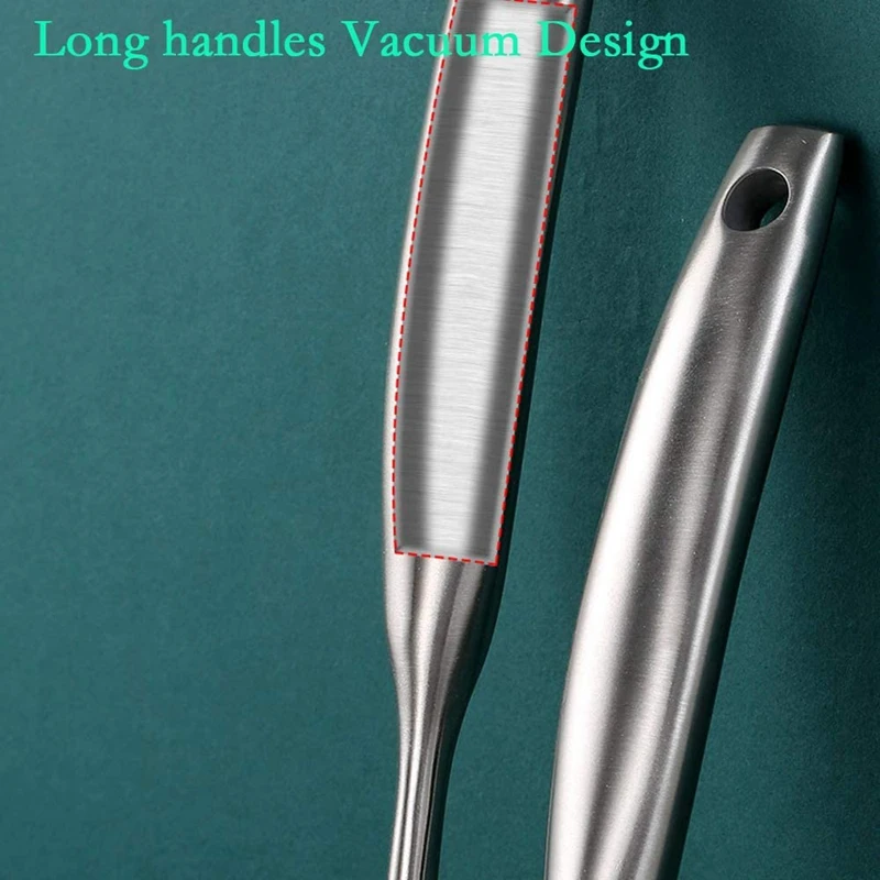 Ложка скиммер ложки для кухни вакуумная удлиненная антиожоговая ручка