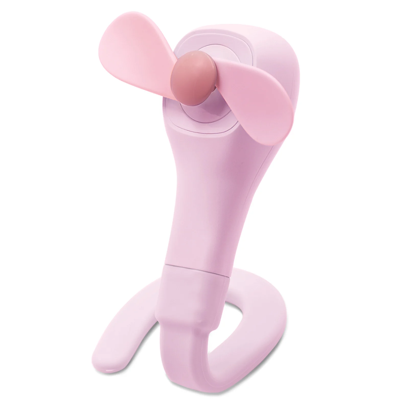 

SPAZEL Mini Handheld Fan USB Folding desk Fan Rechargeable Portable Fan Stroller Bike fan with Rotatable Flexible Stand