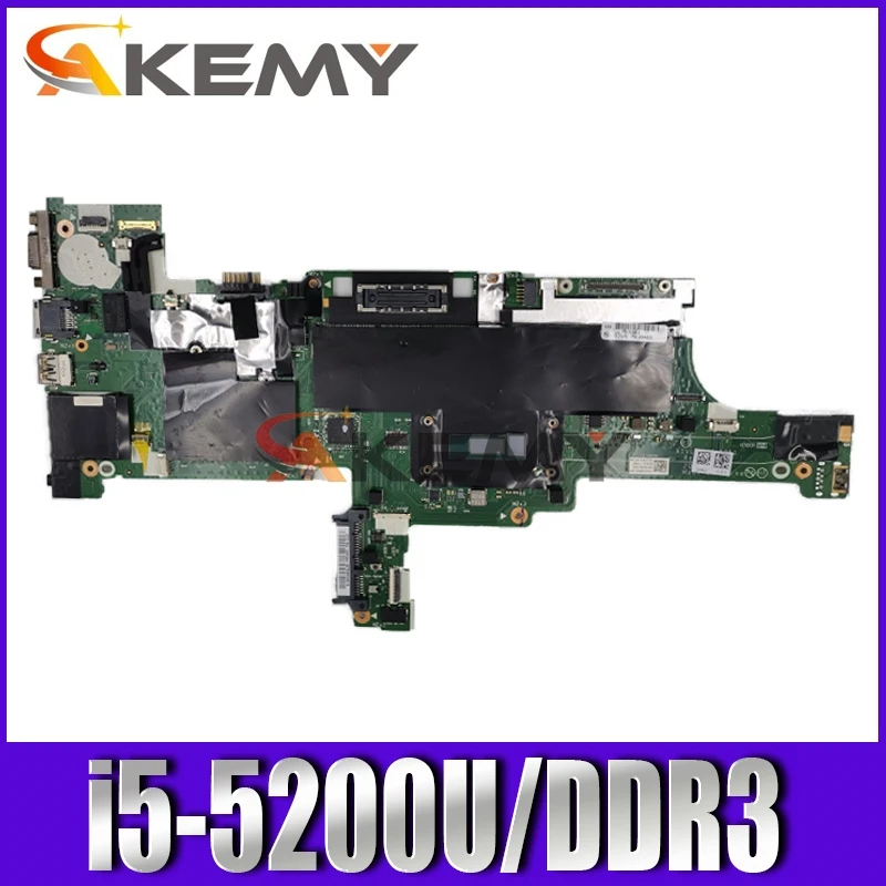 

Akemy AIVL0 NM-A251 motherboard For Lenovo ThinkPad T450 notebook motherboard CPU i5 5200U DDR3 100% test work NM-A251 mainboard